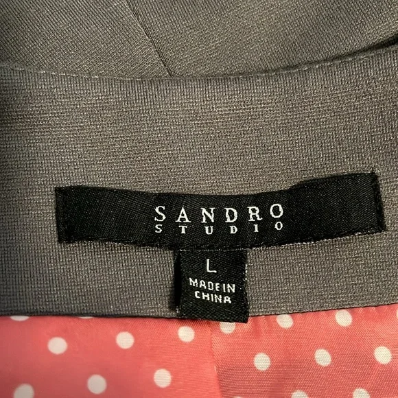 Sandro Studio Knit Jacket - Picture 8 of 10